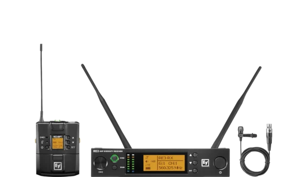 Electro-Voice RE3-BPCL UHF Wireless Set Featuring CL3 Cardioid Lavalier Microphone