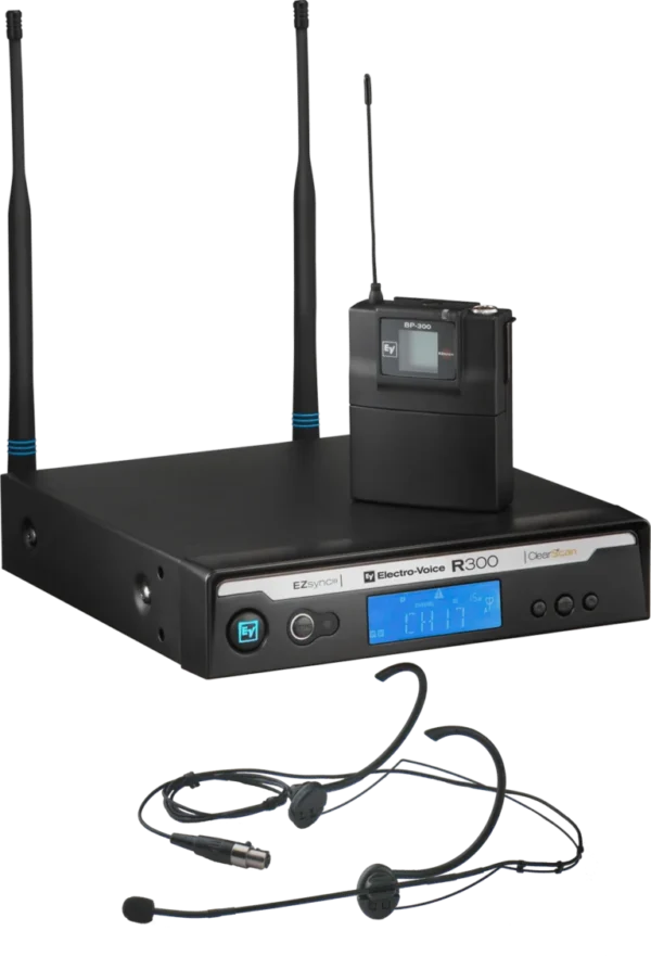 Electro-voice R300-E Head Worn system with HM3 omni "Directional Microphone