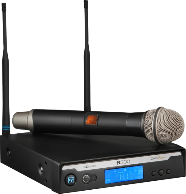 Electro-voice R300-HD Handheld system with PL22 Dynamic Microphone