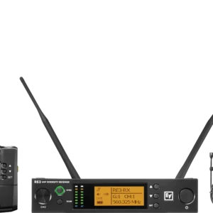 Electro-voice RE3-BPOL UHF wireless Set featuring OL3 Omnidirectional Lavalier Microphone