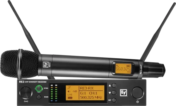 Electro-voice RE3-ND86 UHF Wireless set Featuring ND86 Dynamic Supercardioid Microphone - Image 2