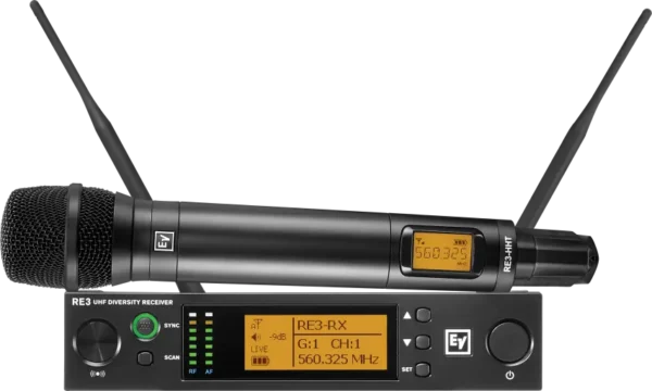Electro-voice RE3-RE420 UHF Wireless Set Featuring RE420 Condenser Cardioid Microphone - Image 2