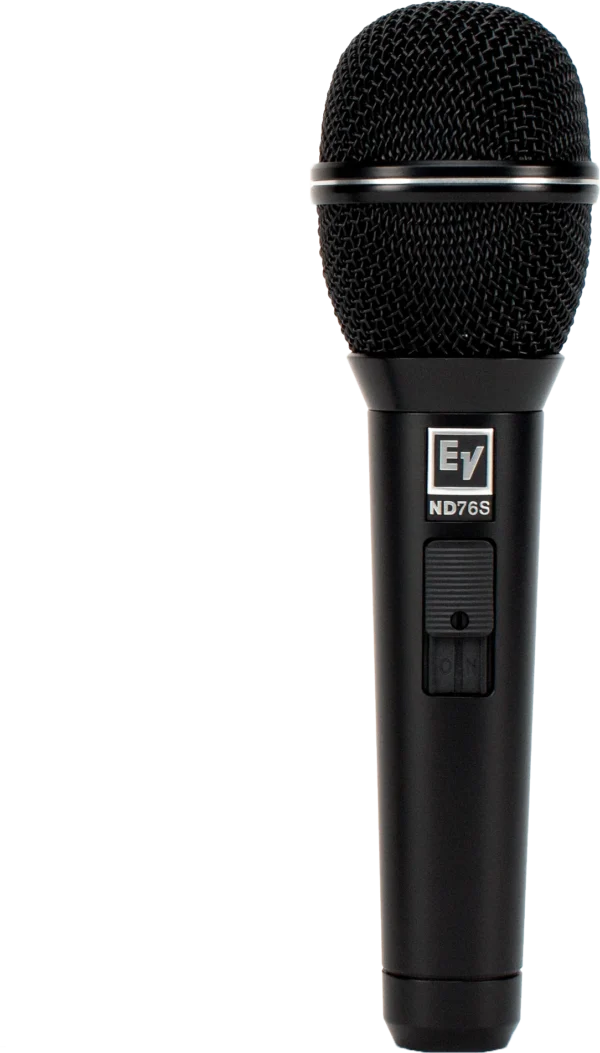 Electrovoice ND76S Dynamic Cardioid Vocal Microphone with on/off Switch