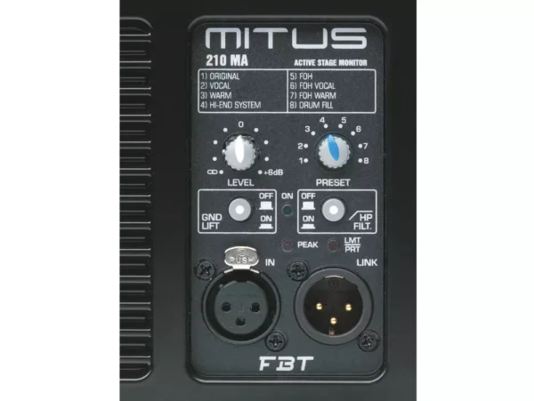 FBT Mitus 210MA Processed Active Stage Monitor