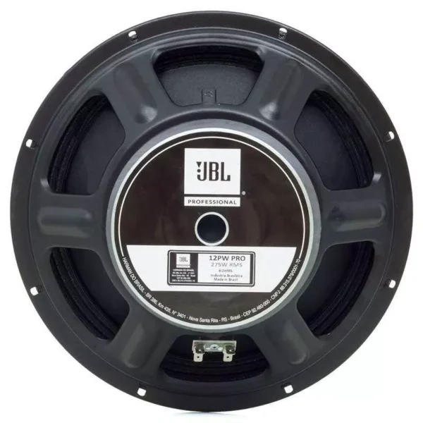 JBL 12 Inch Woofer 12PW PRO 275 Watts RMS 8 Ohm Woofer -12PWPRO