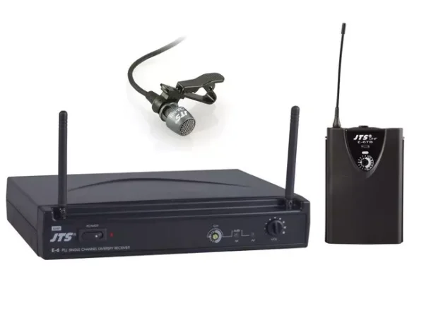 JTS E-6TB+CM-501 UHF Bodypack Transmitter with Lavalier Microphone