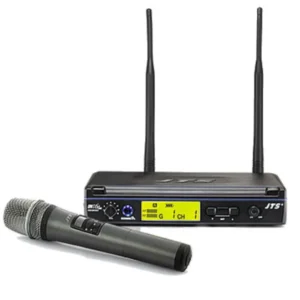 JTS IN-164R/IN-264TH UHF PLL Single Channel Diversity Handheld Wireless System