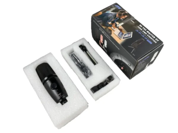 JTS JS-1P Podcast Microphone, Black