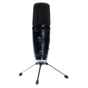 JTS JS-1P Podcast Microphone, Black