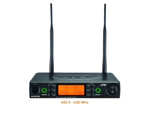 JTS RU 8012DB Dual Channel Receiver