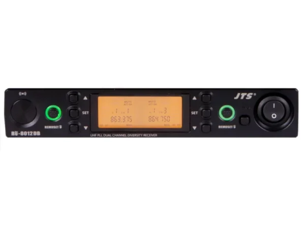 JTS RU-8012DB RU-G3TB+CM-501 Dual Channel UHF Bodypack Wireless System