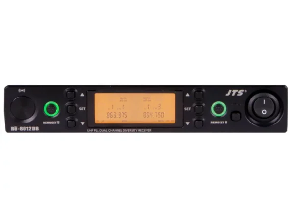 JTS RU-8012DB RU-G3TH Dual Channel UHF Handheld Wireless System