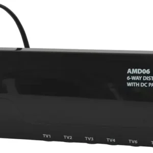 Mercury UHF/VHF Distribution Amplifiers with 5G/4G Filter and DC Pass AMD06