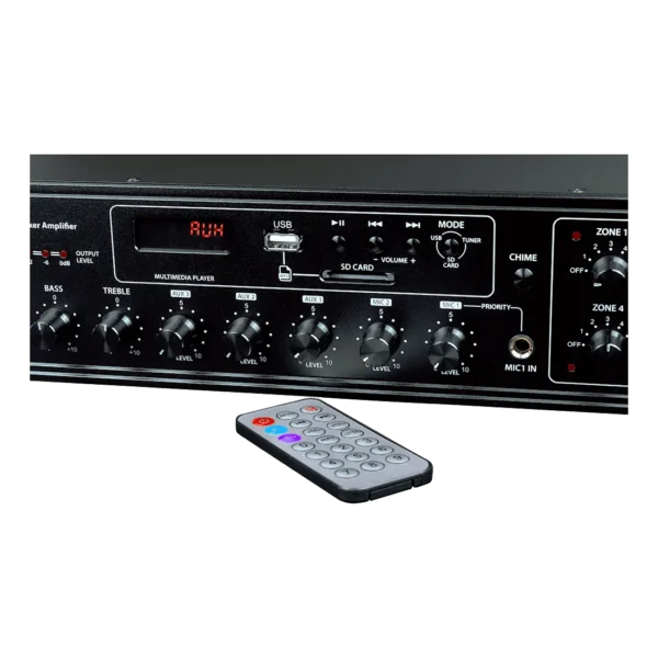 Next Audiocom MX350 6-ZONE MIXER AMPLIFIER, 350W [100V|8?] - Image 3