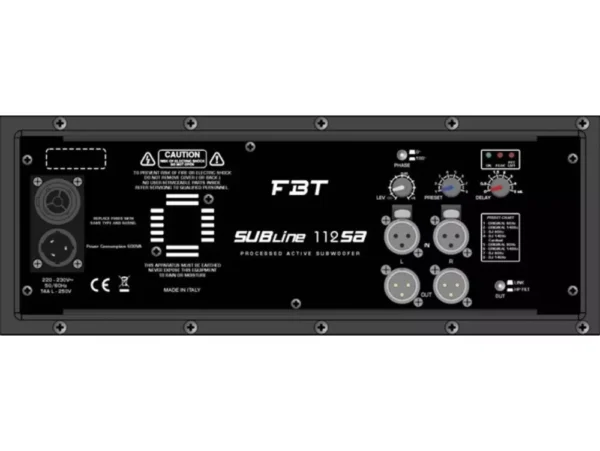 FBT PM 1000 Active PA System Package