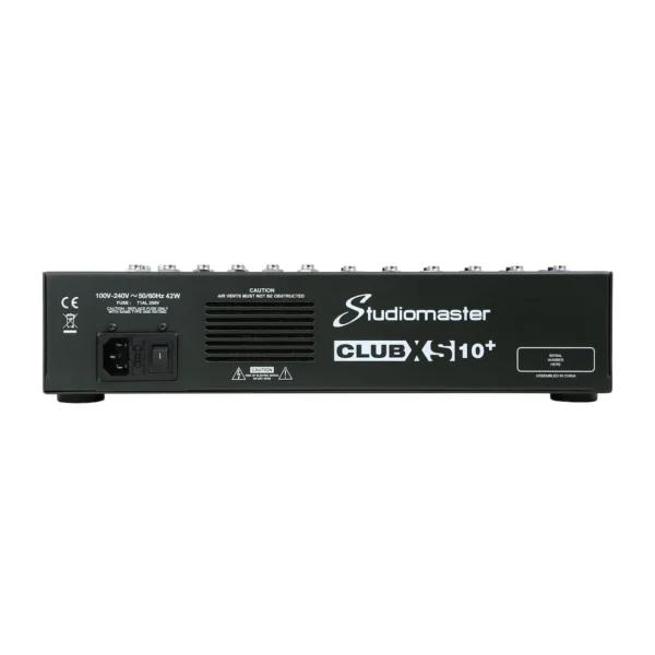 Studiomaster Mixing Console Club XS10+ - Image 2