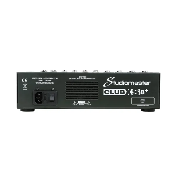 Studiomaster Mixing Console Club XS8+