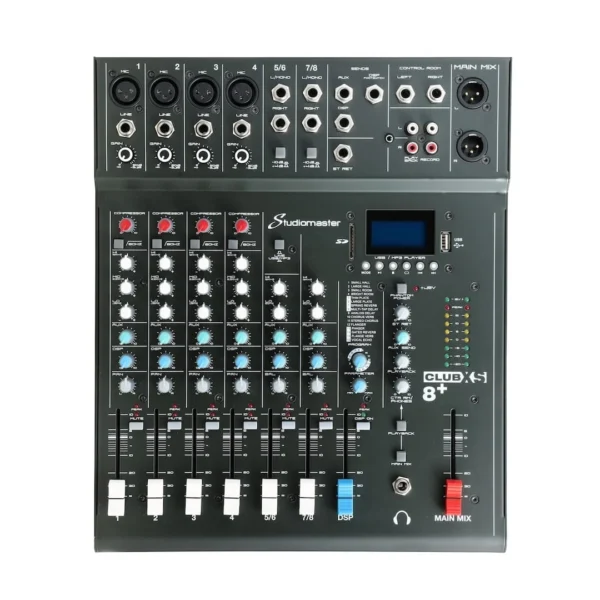 Studiomaster Mixing Console Club XS8+