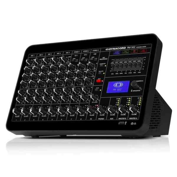 DYNACORD PM 502 8-CHANNEL POWERED MIXER - Image 2