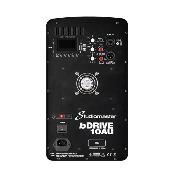 Studiomaster BDRIVE 10AU"  two way Active full range speaker - Image 2