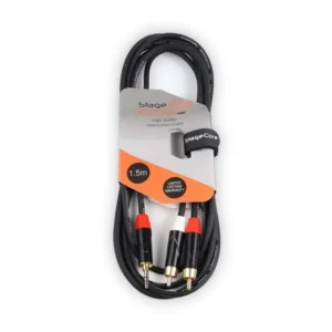 StageCore iCORE 215 Professional Audio Signal Cable - Includes Hook & Loop Tie