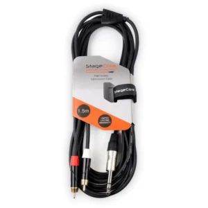 StageCore iCORE 300 Professional Audio Signal Cable - Includes Hook & Loop Tie