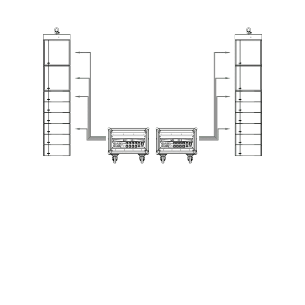 NEXT PROAUDIO LA26 6x2 Passive Line Array System