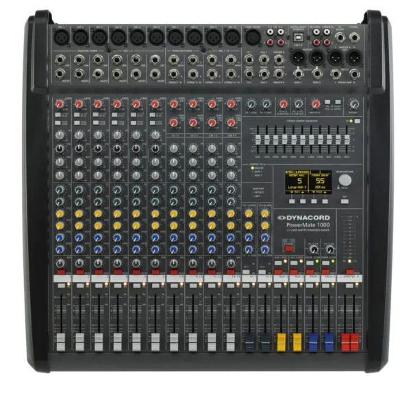 Dynacord PowerMate 1000-3 10 "channel compact power "mixer