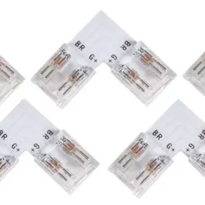 Solderless RGB COB LED Strip 10mm Connectors