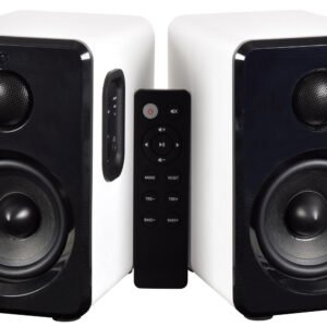 Active Bluetooth Bookshelf Speakers ABS35WHT