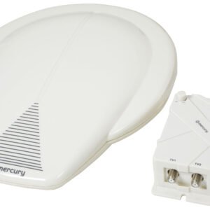 Mercury Outdoor Amplified HDTV Aerial for Caravans and Boats OT20A