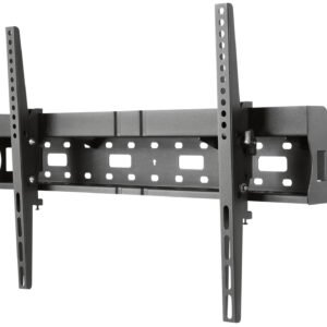 Tilting TV Bracket with Media Shelf for Screens 37 to 70