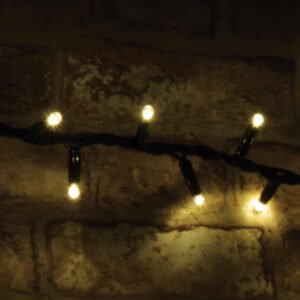 Connectable Outdoor Garland LED String Lights 180-COMP-WW