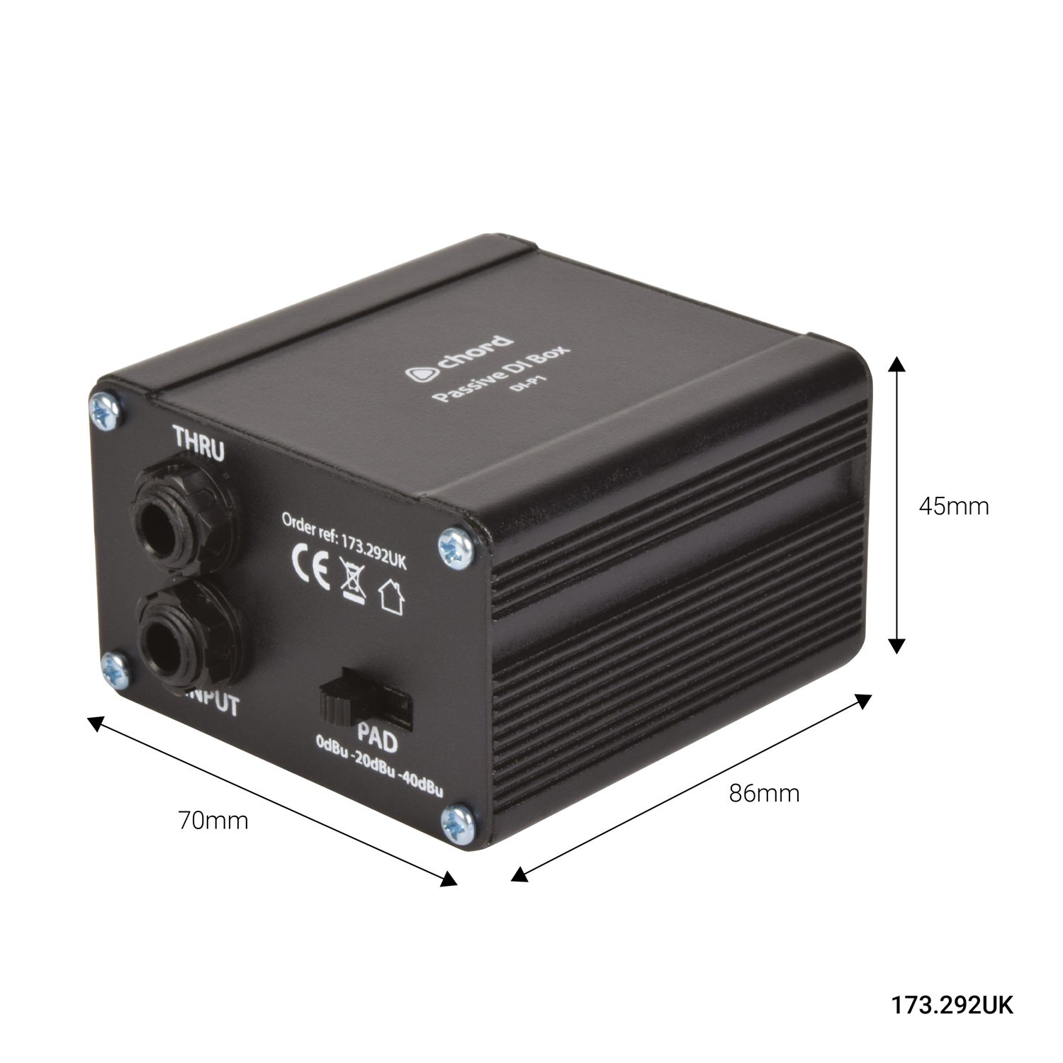 Chord Passive Direct Injection Box DI-P1