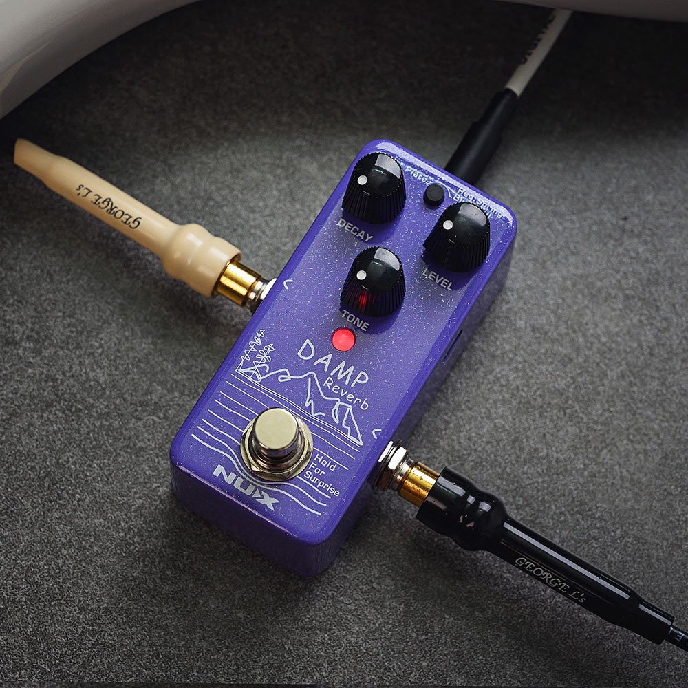 NU-X Damp Digital Reverb Pedal NRV-3