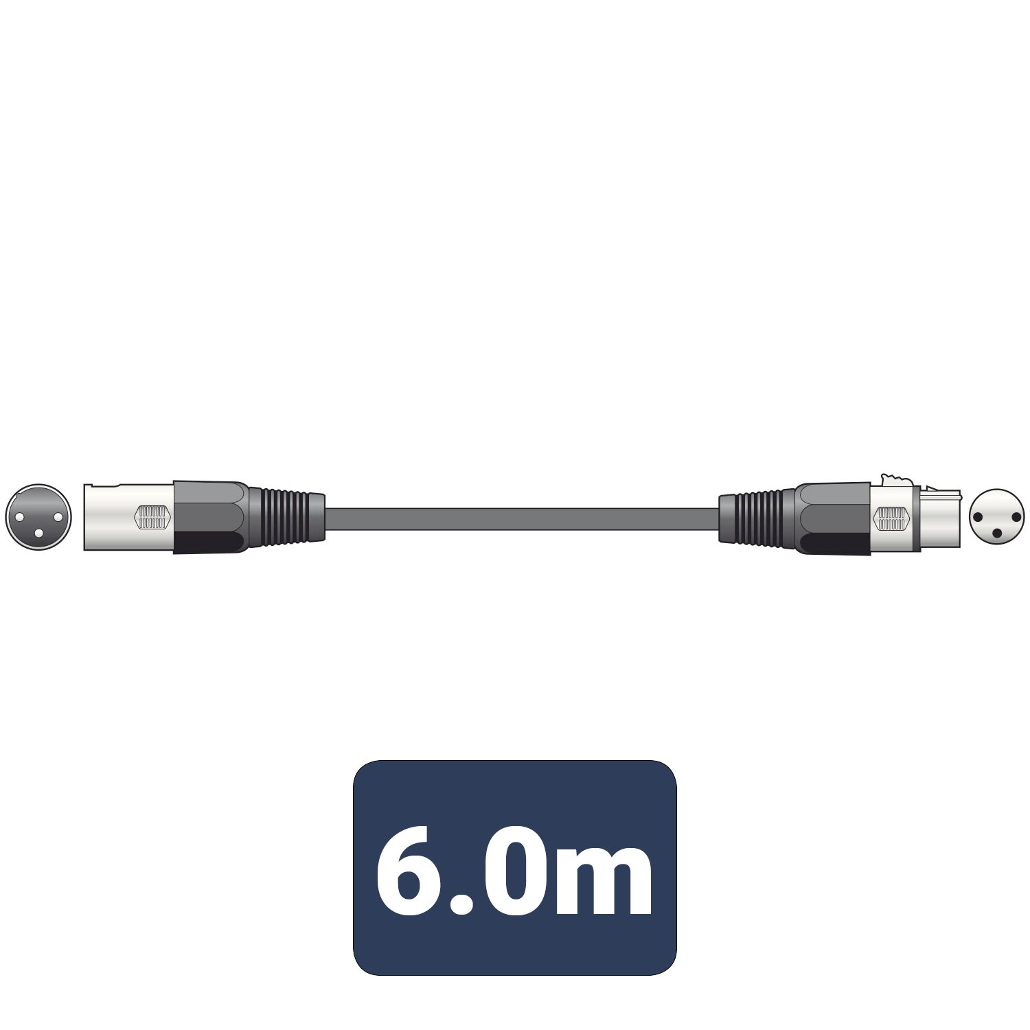 QTX Professional DMX Lighting Leads