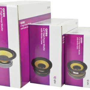 QTX High Power Woofers with Aramid Fibre Cone QXW5