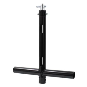 Global Truss F31PL Modular T Piece Drop Arm Stage Black 500mm (MOD05AB PL)