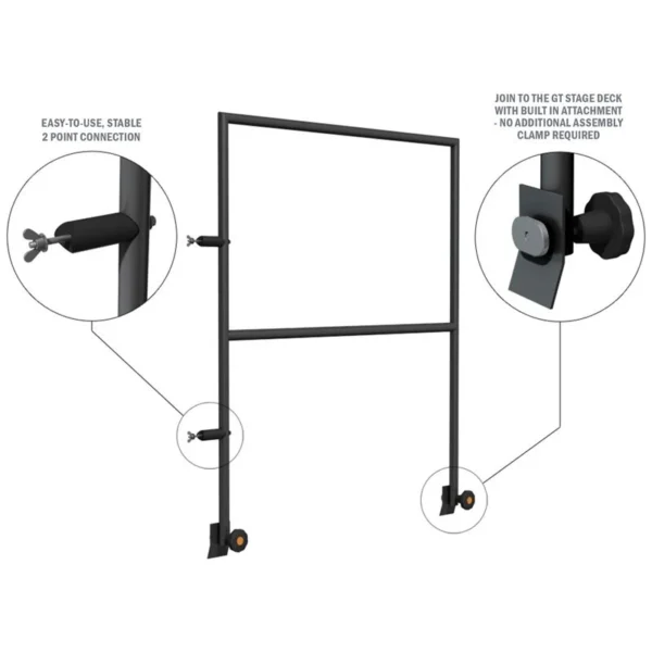 Global Truss GT Stage Deck 0.5m Handrail - Image 4