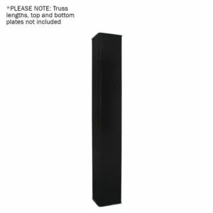 LEDJ Black 2.0m Quad Truss Sleeve/Sock