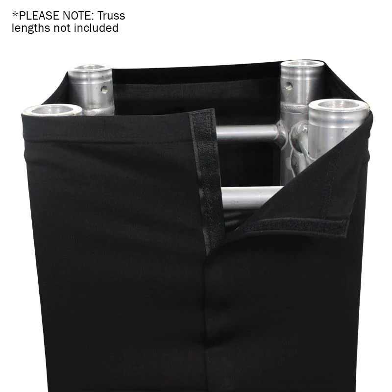 25.0m Quad Truss Sleeve/Sock LEDJ Black 25.0m Quad Truss Sleeve/Sock - Image 2