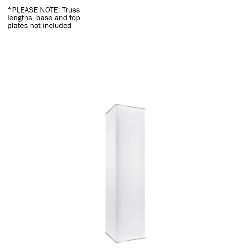 White 1.0m Quad Truss Sleeve/Sock LEDJ White 1.0m Quad Truss Sleeve/Sock