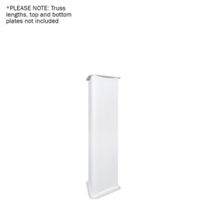 LEDJ White 1.0m Tri Truss Sleeve/Sock