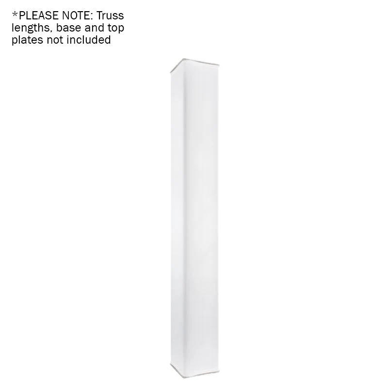 White 2.0m F24 Quad Truss Sleeve/Sock LEDJ White 2.0m F24 Quad Truss Sleeve/Sock