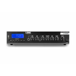 240W low impedance stereo amplifier