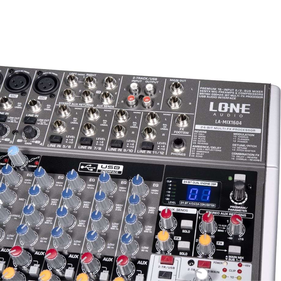 Lone Audio 16 channel multimedia mixer Lone Audio 16 channel multimedia mixer
