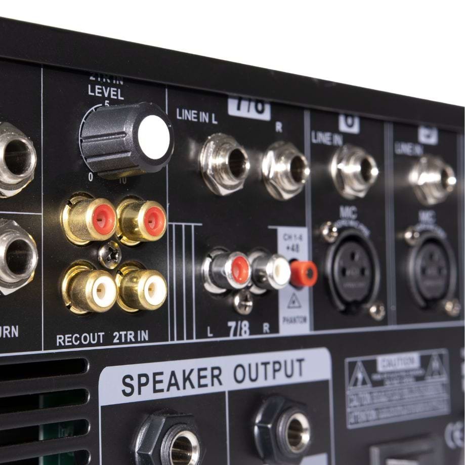 Lone Audio Multimedia Powered Mixer 8 channels Lone Audio Multimedia Powered Mixer 8 channels