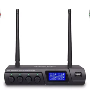Lone Audio 4-Channel HF Wireless Mic System with 4 Handheld Mics