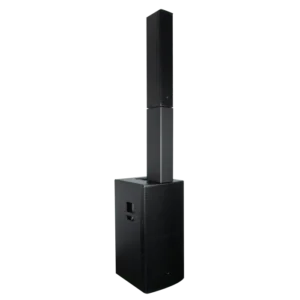 Volume Music Solutions DAP Frigga Single Active Column PA System Black 1000W RMS 134 dB SPL with Bluetooth 5.0 TWS