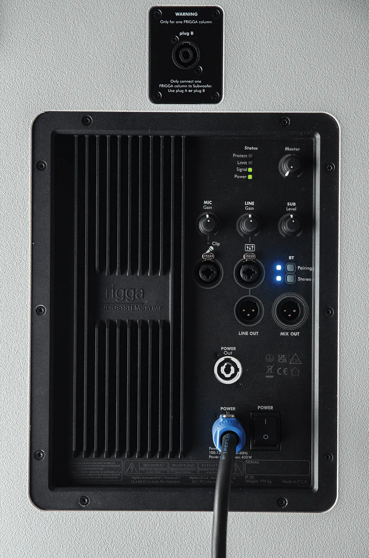 DAP Frigga Single Active Column PA System White1000W RMS 134 dB SPL with Bluetooth 5.0 TWS DAP Frigga Single Active Column PA System White1000W RMS 134 dB SPL with Bluetooth 5.0 TWS